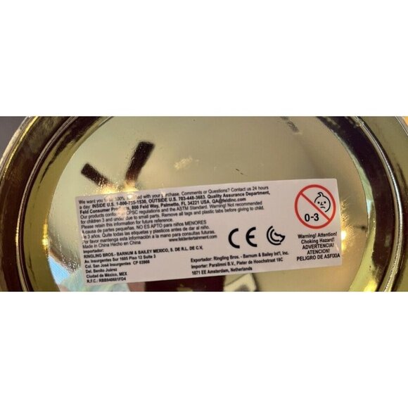 Disney On Ice Parks Jeweled Crown Mickey Mouse Ears Plastic Gold Metallic - Picture 5 of 9